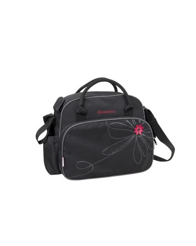 Sac À Langer Vintage Noir Fuschia Badabulle