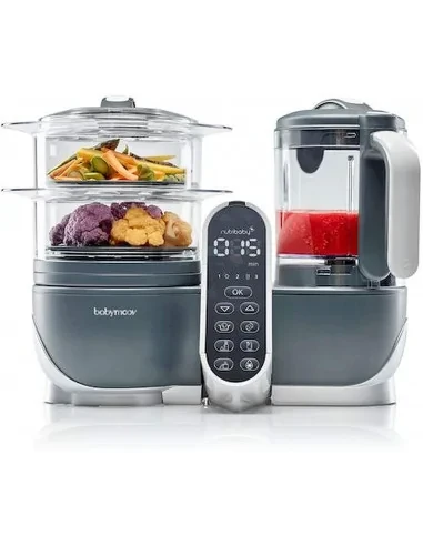 Babymoov Nutribaby (+) Robot Cuiseur Multifonctions Gris
