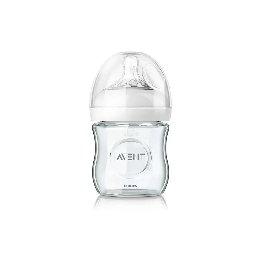Biberon Natural en verre 0M+ 120ml Avent