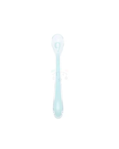Cuillère Pour Bébé En Silicone 1er Age Azur Babymoov