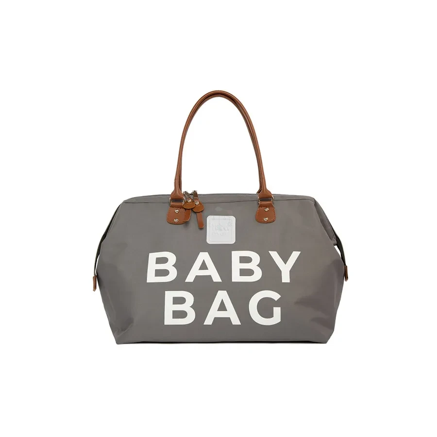 Sac à langer baby bag gris