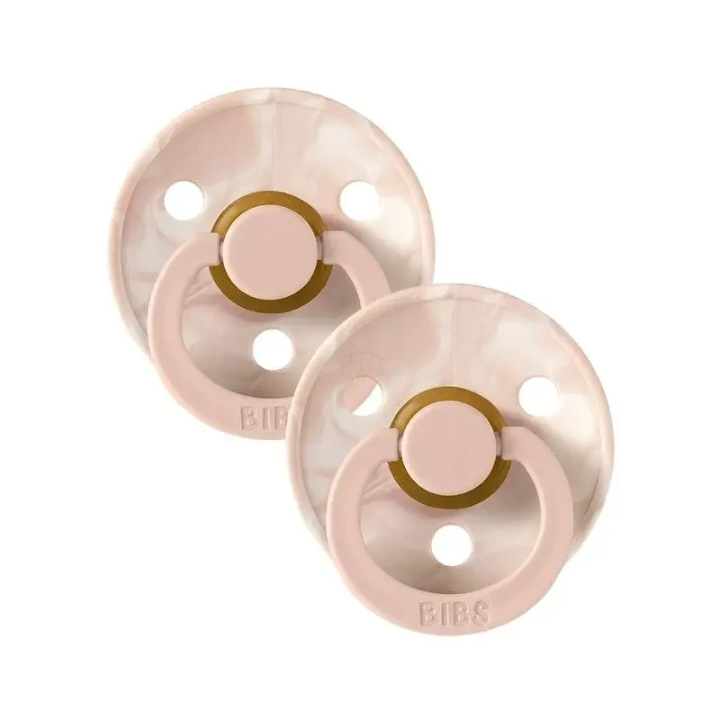Set de 2 sucettes 6-18 mois blush ivory