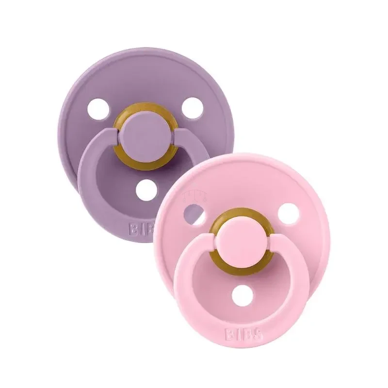 Set de 2 sucettes lavender baby/ pink 6-18 mois