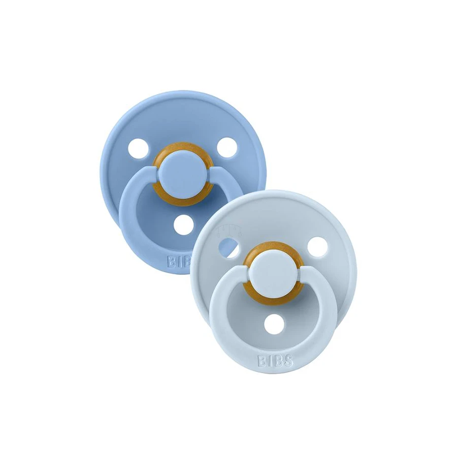 Set de 2 sucettes Sky blue/ baby blue 6-18 mois