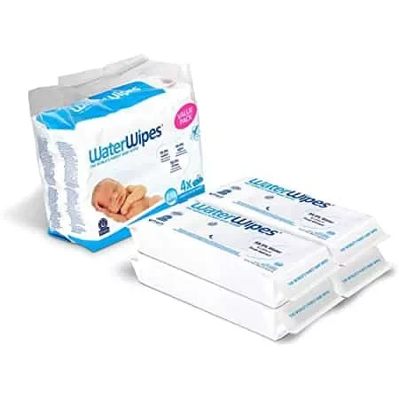 WaterWipes Pack Lingettes bébé 4×60 unités