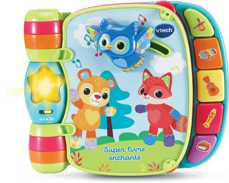 SUPER LIVRE ENCHANTÉ DES BABY LOULOUS (BLEU) Vtech