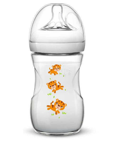 BIBERON NATURAL 260ML / 9 OZ TIGER-AVENT